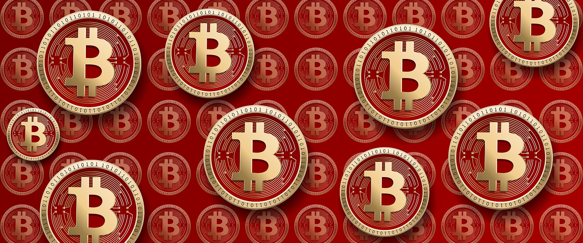 Bitcoin crypto currency 8K wallpaper